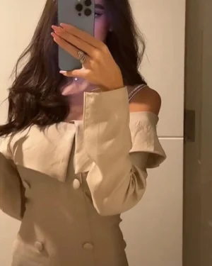cozy nice looking dress by atharii line
